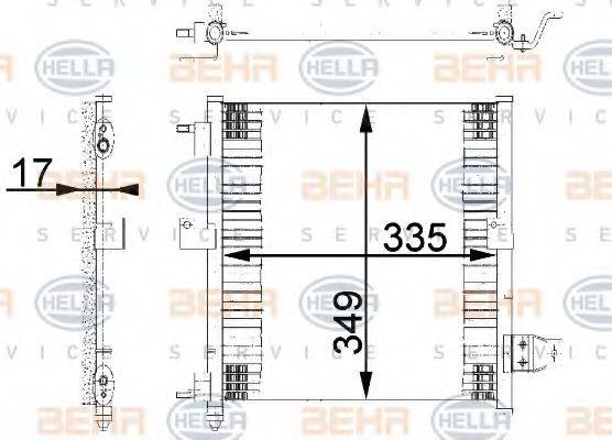 BEHR HELLA SERVICE 8FC 351 038-781