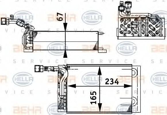 BEHR HELLA SERVICE 8FV 351 211-221