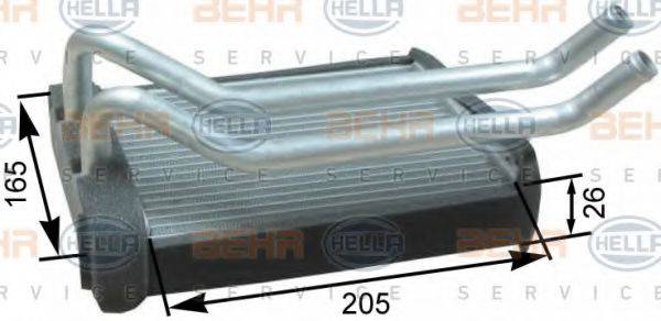 BEHR HELLA SERVICE 8FH 351 315-221