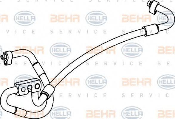 BEHR HELLA SERVICE 9GS351337061 Трубопровід високого тиску, кондиціонер