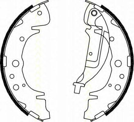 KIA 0K553-2638Z Комплект гальмівних колодок