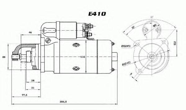 PRESTOLITE ELECTRIC 860105Z Стартер