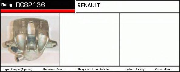 RENAULT TRUCKS 7701203659 Гальмівний супорт