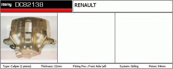 RENAULT TRUCKS 6025370397 Гальмівний супорт