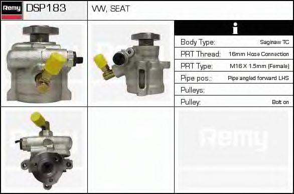 DELCO REMY DSP183 Гідравлічний насос, кермо