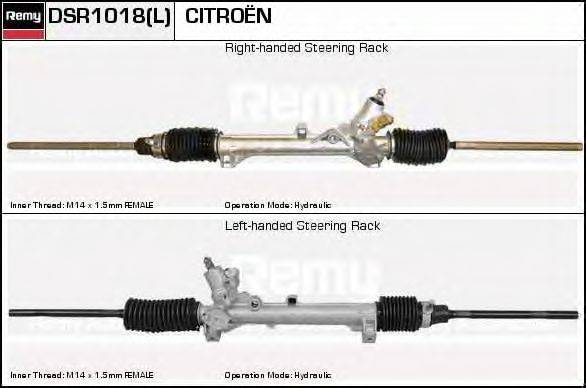 DELCO REMY DSR1018L Рульовий механізм