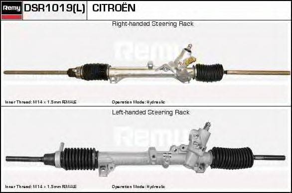 DELCO REMY DSR1019L Рульовий механізм