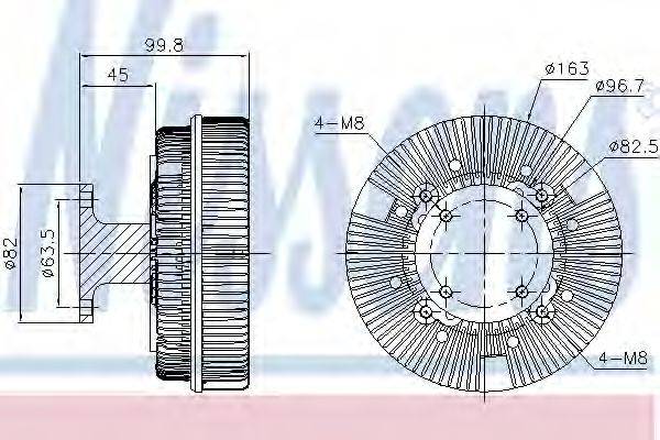 NISSENS 86054