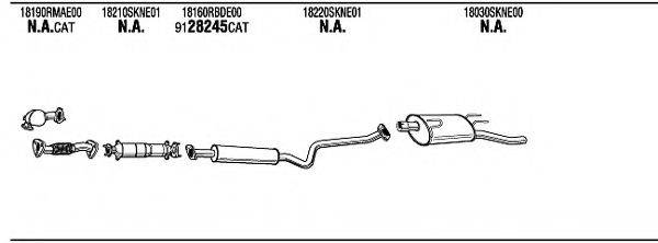 FONOS HOH18473A Система випуску ОГ