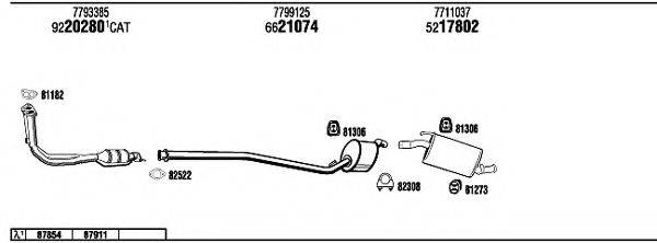 FONOS LN10040A Система випуску ОГ