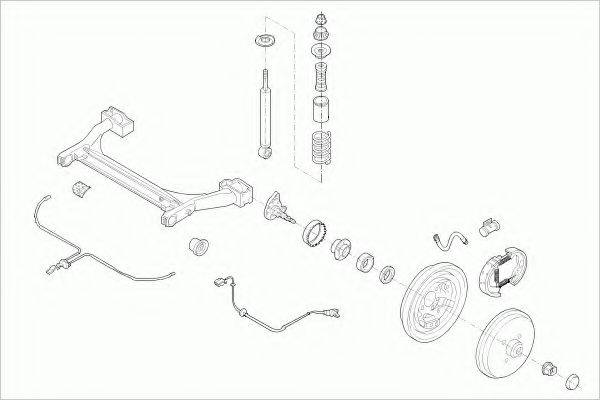 BOGE VWPOLORB002 Рульове управління; Підвіска колеса