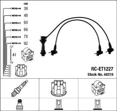 LEXUS 90919-21521 Комплект дротів запалювання