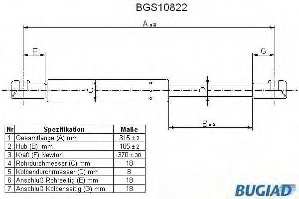 BUGIAD BGS10822