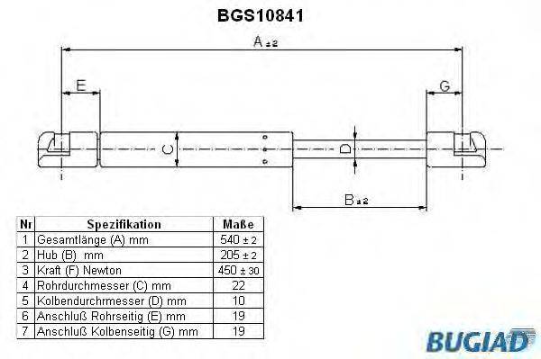 BUGIAD BGS10841