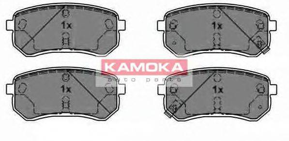 KAMOKA 24276 Комплект гальмівних колодок, дискове гальмо