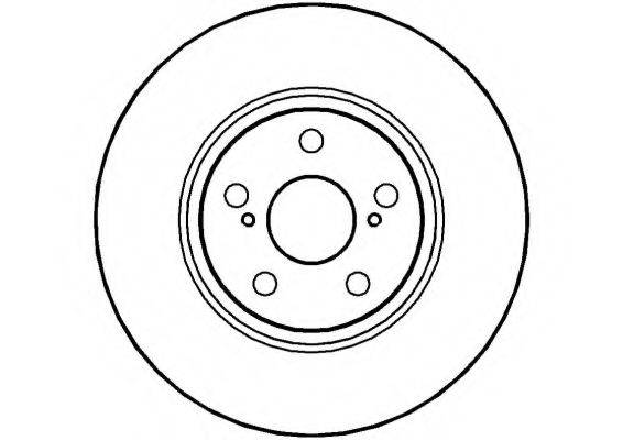 NATIONAL NBD615 гальмівний диск