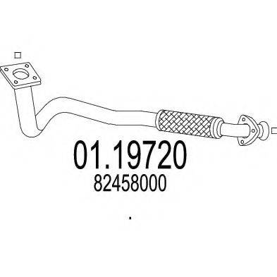 MTS 0119720 Труба вихлопного газу