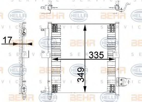 HYUNDAI 97606-02000 Конденсатор, кондиціонер