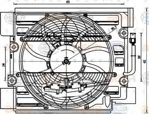 HELLA 8EW 351 040-101