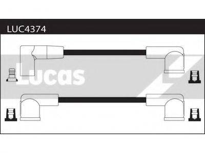 LUCAS ELECTRICAL LUC4374 Комплект дротів запалювання