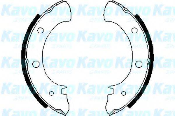 KAVO PARTS BS8400 Комплект гальмівних колодок