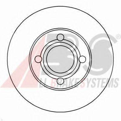 A.B.S. 16101OE гальмівний диск