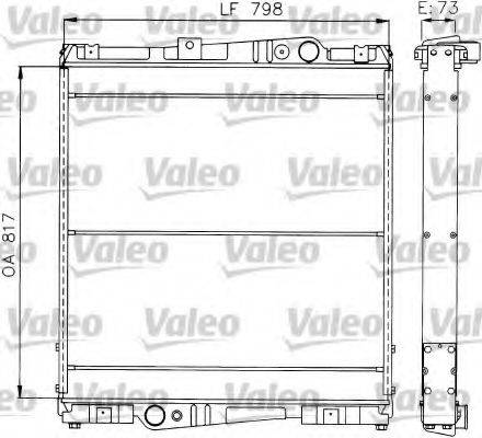 VOLVO 475701 Радіатор, охолодження двигуна