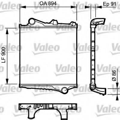 VOLVO 20755816 Сітка радіатора, інтеркулер