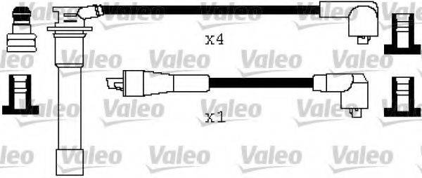 LUCAS ELECTRICAL DKB318 Комплект дротів запалювання