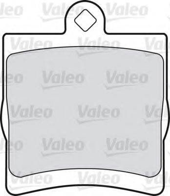 VALEO 301444 Комплект гальмівних колодок, дискове гальмо