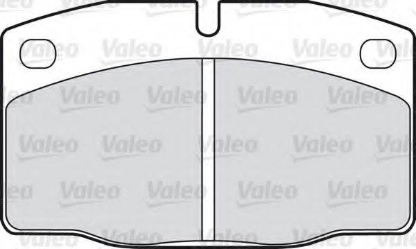 VALEO 301182 Комплект гальмівних колодок, дискове гальмо
