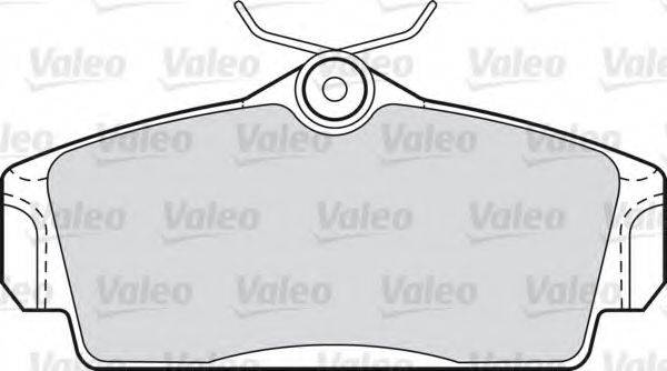 VALEO 301450 Комплект гальмівних колодок, дискове гальмо