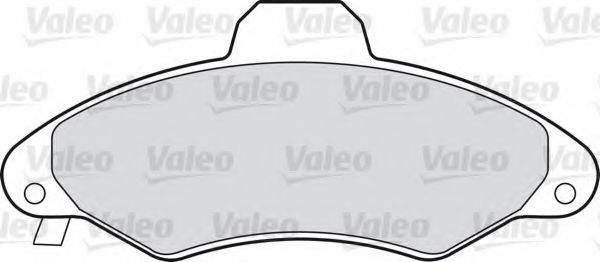 VALEO 301399 Комплект гальмівних колодок, дискове гальмо
