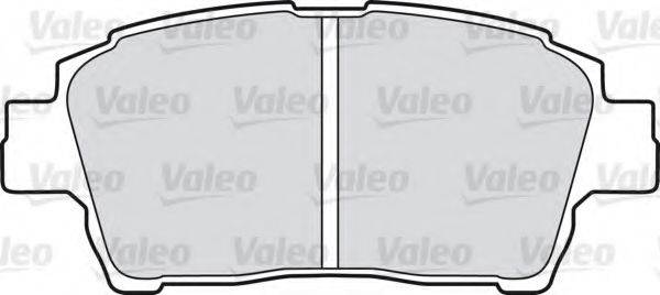 VALEO 301737 Комплект гальмівних колодок, дискове гальмо