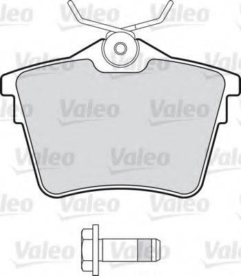 VALEO 301664 Комплект гальмівних колодок, дискове гальмо