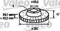 LPR F1421V гальмівний диск