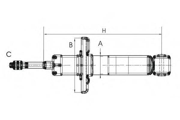 SCT GERMANY Z1029 Амортизатор