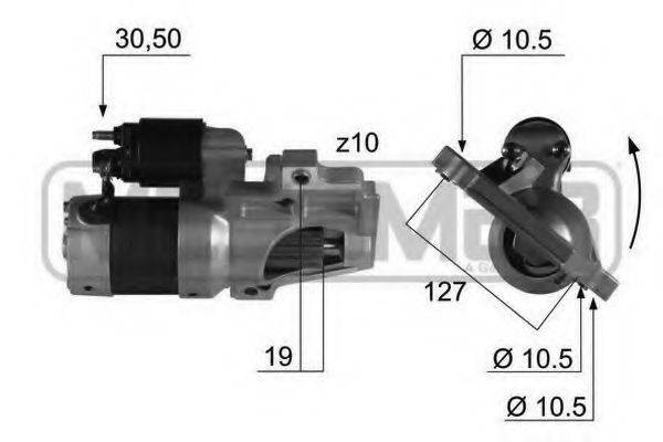 MAGNETI MARELLI 063280084010 Стартер