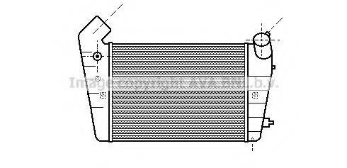 AUDI 4A0145805B Інтеркулер