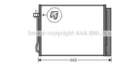 AVA QUALITY COOLING BW5377D Конденсатор, кондиціонер