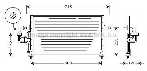 AVA QUALITY COOLING HY5041 Конденсатор, кондиціонер