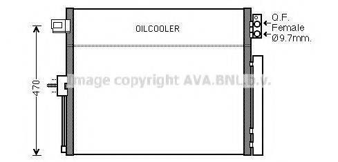 AVA QUALITY COOLING JE5061D Конденсатор, кондиціонер