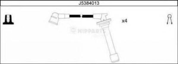 HONDA 32722PG7E01 Комплект дротів запалювання