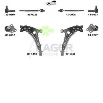 KAGER 800407 Підвіска колеса