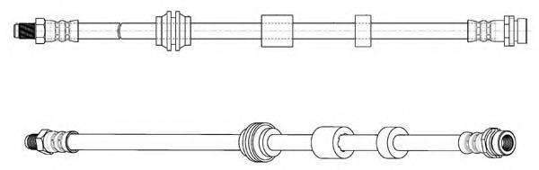 KAWE 512764 Гальмівний шланг