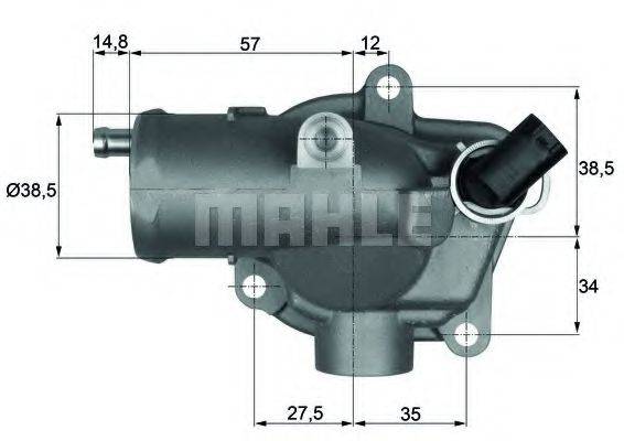 MAHLE ORIGINAL TI 28 92