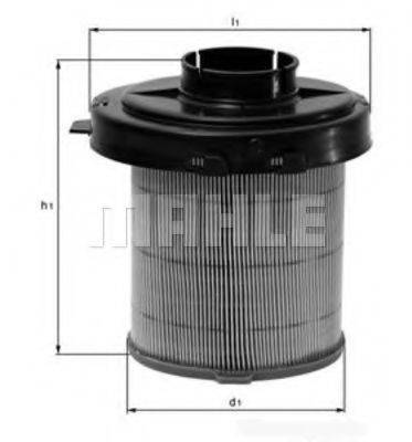 MAHLE ORIGINAL LX520 Повітряний фільтр