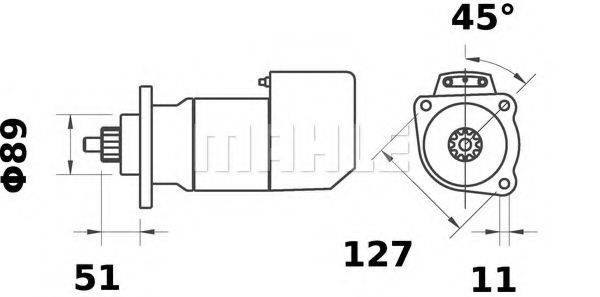 MAHLE ORIGINAL MS 542