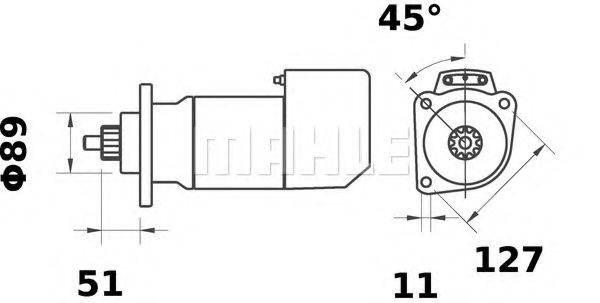 MAHLE ORIGINAL MS 546