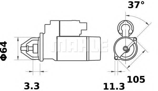 MAHLE ORIGINAL MS 131